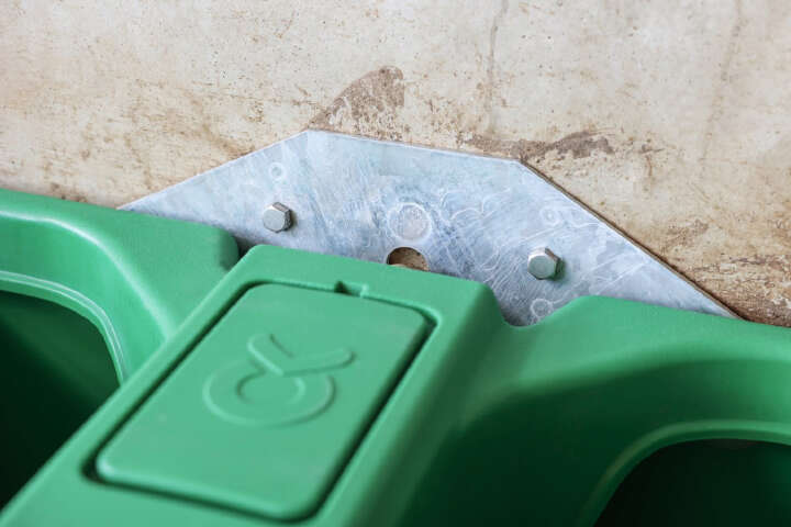 KERBL Doppel-Schwimmertränke S60 für Wand- und Rohrmontage